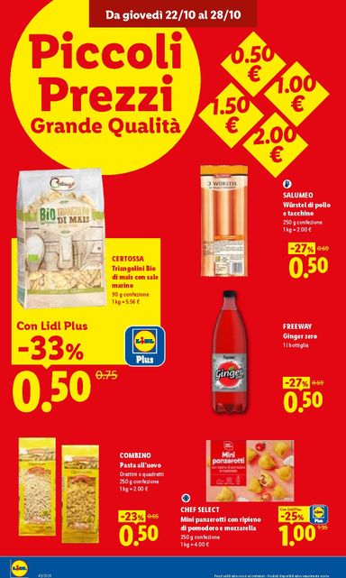 Volantino Lidl - Lidl valido dal 22/10 al 28/10 - pagina 10