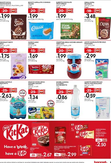 Volantino Bennet - Bennet - Offerte Extra valido dal 22/10 al 04/11 - pagina 3