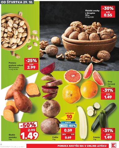 Leták Kaufland - Kaufland od 29.10. do 04.11. - strana 6