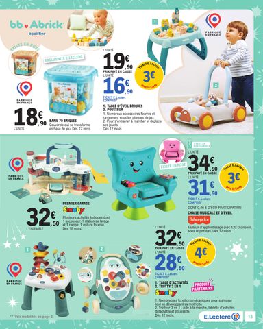 Catalogue E.Leclerc - E.Leclerc - Jouets de Noël valable dès le 20/10 au 05/12 - page 13