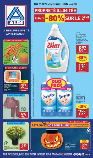 Catalogue ALDI - ALDI valable dès le 20/10 au 26/10 - page 1