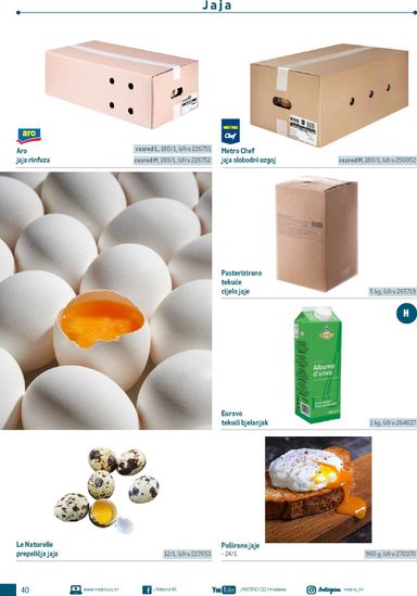 Katalog Metro - Metro - Poslovna rješenja - Doručak vrijedi od 01.01. do 31.12. - stranica 40