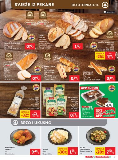 Katalog SPAR - SPAR vrijedi od 28.10. do 03.11. - stranica 10