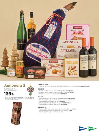 Folleto El Corte Inglés - El Corte Inglés - Cestas de Navidad del 09/10 al 25/12 - página 17