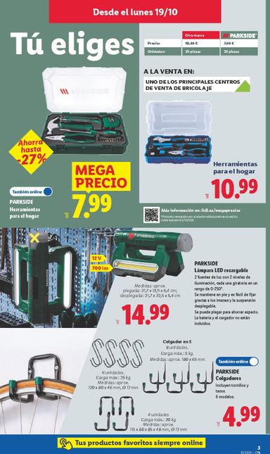 Folleto Lidl - Lidl - Bazar Canarias del 19/10 al 25/10 - página 3