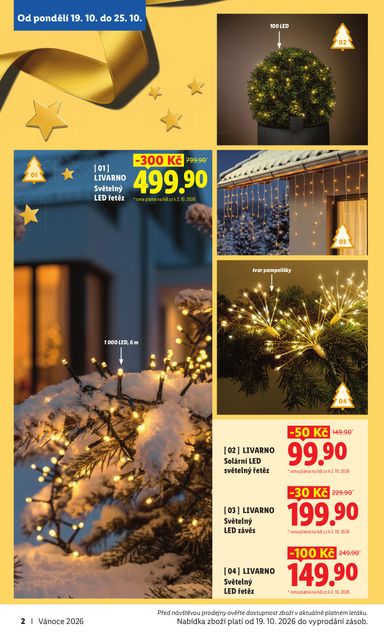 Leták Lidl - Lidl - Vánoční inspirace od 19.10. do 20.12. - strana 2