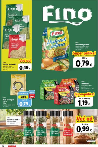 Katalog Plodine - Plodine - Vrijedni kupovine vrijedi od 22.10. do 04.11. - stranica 38