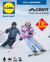 Lidl - Nonfood, érvényes csütörtöktől 2026.10.15.