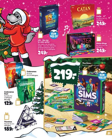 Brochurer Bilka - Bilka - Billies bedste legetøjskatalog gyldig fra 09.10. til 31.12. - side 81