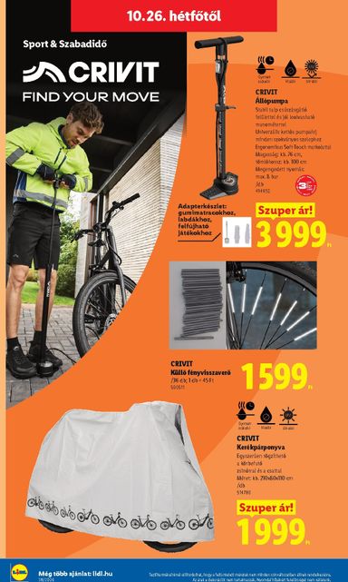 Akciós újság Lidl - Lidl - Nonfood érvényes 10.22.-tól 10.28.-ig - 28 oldal