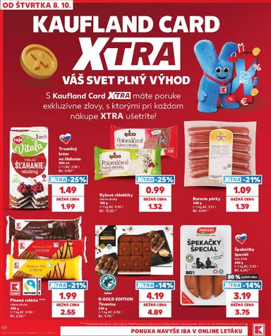 Leták Kaufland - Kaufland od 08.10. do 14.10. - strana 40