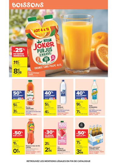 Catalogue Carrefour Market - Carrefour Market valable dès le 03/11 au 15/11 - page 50