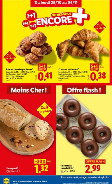 Catalogue Lidl - Lidl valable dès le 29/10 au 04/11 - page 14