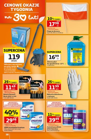 Leták Auchan Poľsko - Hipermarket Auchan Poľsko od 29.10. do 04.11. - strana 38