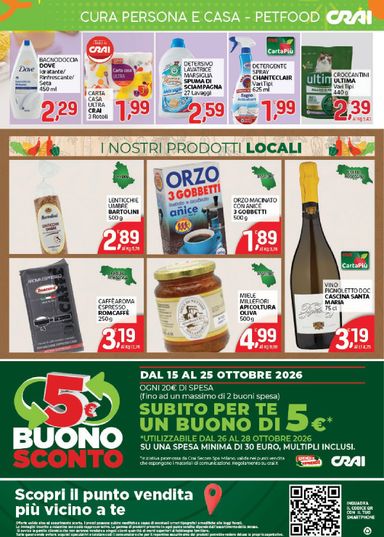 Volantino Crai - Crai - Bologna — Emilia-Romagna valido dal 15/10 al 25/10 - pagina 4
