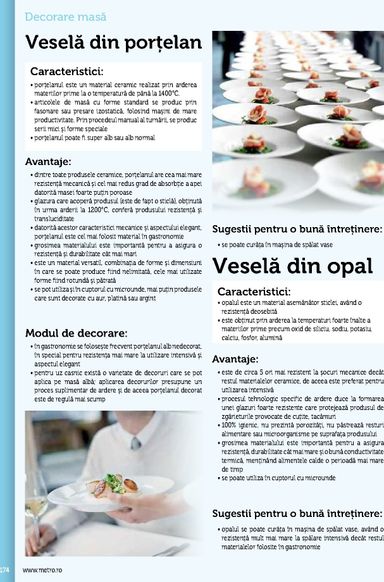 Catalogul Metro - Metro - Echipamente Profesionale pentru HoReCa de la 01.01. până la 31.12. - pagina 174