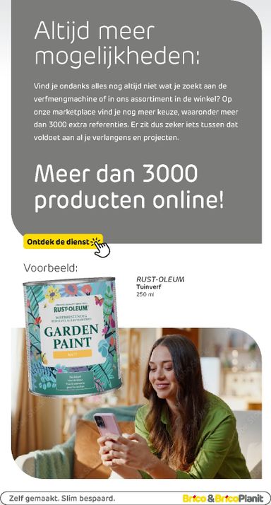 Folder Brico - Brico - Verf Magazine van 19/05 tot 31/12 - side 148