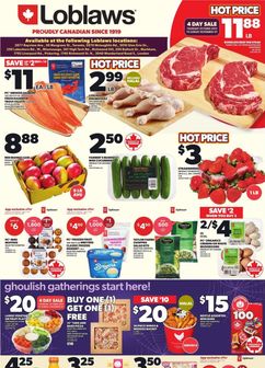 Loblaws flyer from Thursday 10-29
