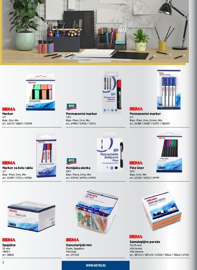 Katalog Metro - Metro - Sve za kancelariju od 01.10 do 31.10 - strana 2