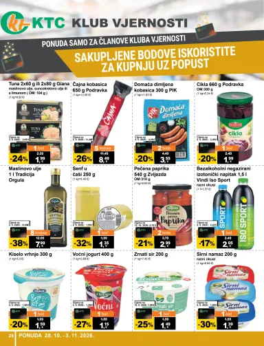 Katalog KTC - KTC vrijedi od 28.10. do 03.11. - stranica 28