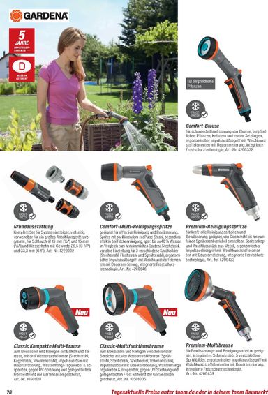 Prospekt toom - Toom - Gartenpflege & Teich gültig ab 01.03. bis 31.12. - seite 76