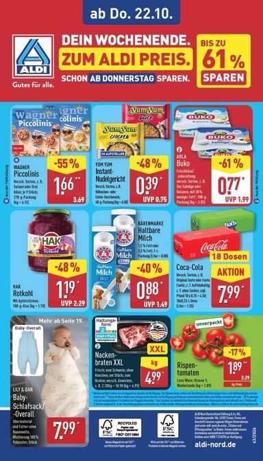 Prospekt ALDI Nord - ALDI NORD gültig ab 19.10. bis 24.10. - seite 36