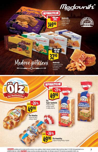 Leták Albert - Albert Hypermarket - Značková kvalita od 21.10. do 03.11. - strana 7