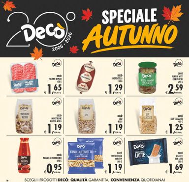 Volantino Decò - Decò - Gourmet valido dal 23/10 al 02/11 - pagina 10