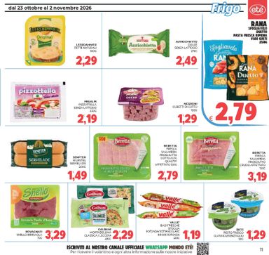 Volantino Eté - Eté valido dal 23/10 al 02/11 - pagina 11