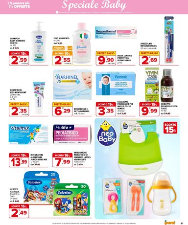 Volantino Iperal - Iperal - Ancora più offerte valido dal 28/10 al 10/11 - pagina 31