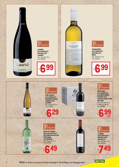 Volantino METRO - Metro - Offerte Alto Adige valido dal 22/10 al 18/11 - pagina 7