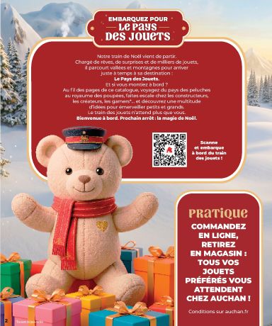Folder Auchan - Auchan - Jouets de Noël van 16/10 tot 06/12 - side 2