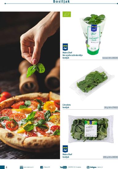 Katalog Metro - Metro - Poslovna rješenja - Pizzeria vrijedi od 06.07. do 31.12. - stranica 6