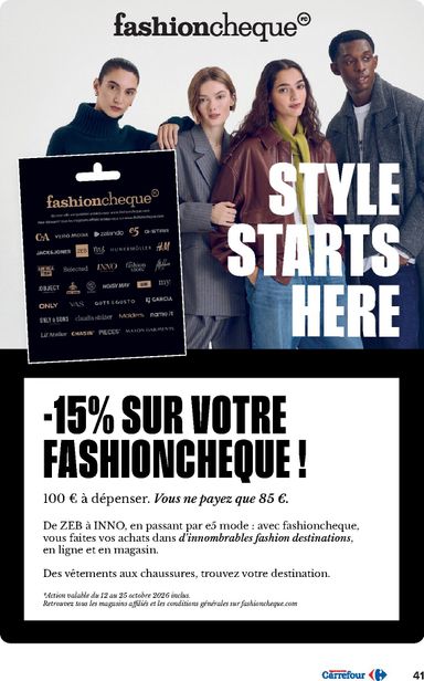 Folder Carrefour - Carrefour Hypermarchés van 21/10 tot 02/11 - side 41