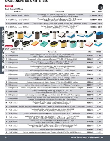 Flyer Princess Auto - Princess Auto - Outdoor Power Equipment valid since 04-21 until 12-31 - page 46