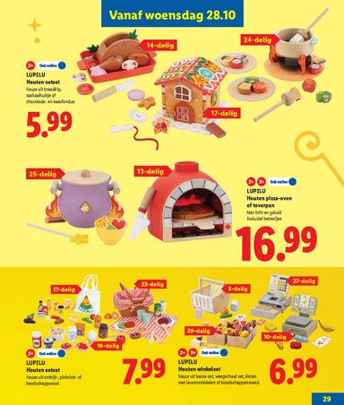 Folder Lidl - Lidl - Speelgoedboek van 09-10 tot 05-12 - side 29