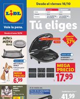 Lidl - Islas Canarias Bazar válido a partir de lunes 12/10/2026