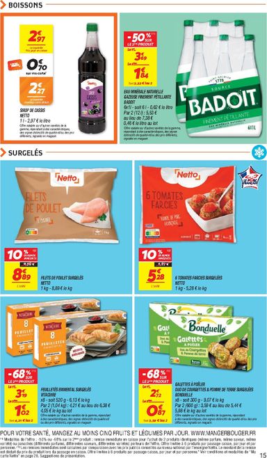 Catalogue Netto - Netto valable dès le 03/11 au 09/11 - page 15