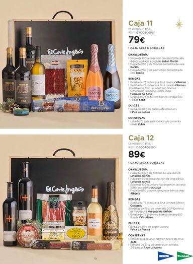Folleto El Corte Inglés - El Corte Inglés - Cestas de Navidad del 09/10 al 25/12 - página 79