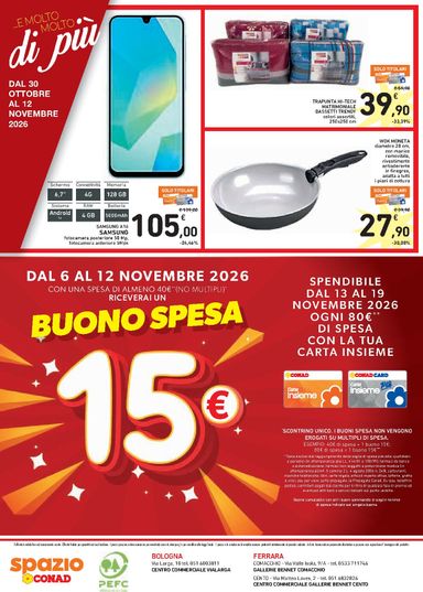 Volantino Spazio Conad - Spazio Conad - Conviene Molto Molto Di Piú valido dal 30/10 al 12/11 - pagina 4