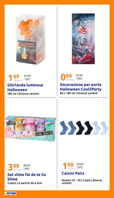 Volantino Action - Action valido dal 28/10 al 03/11 - pagina 33