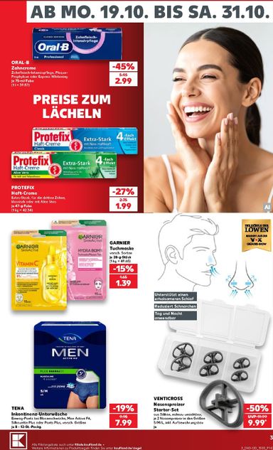 Prospekt Kaufland - Kaufland - Deutschlands größte Drogerie-Abteilung gültig ab 19.10. bis 31.10. - seite 3