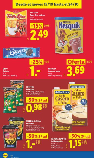 Folleto Lidl - Lidl - Pilar de Horadada del 15/10 al 24/10 - página 10