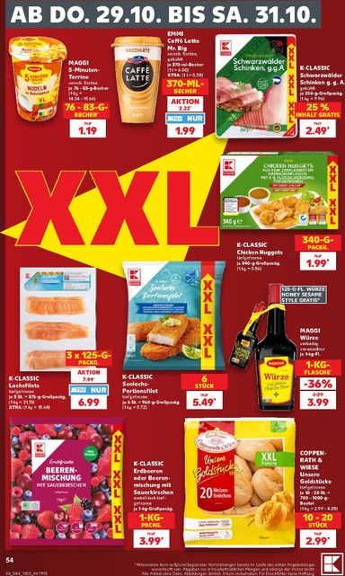 Leták Kaufland Německo - Kaufland Německo od 26.10. do 31.10. - strana 54