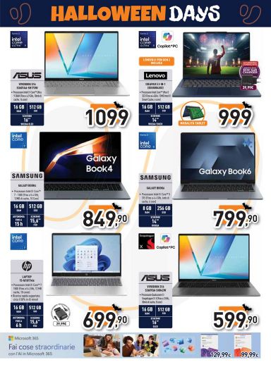 Volantino Unieuro - Unieuro - Halloween Days valido dal 30/10 al 03/11 - pagina 15