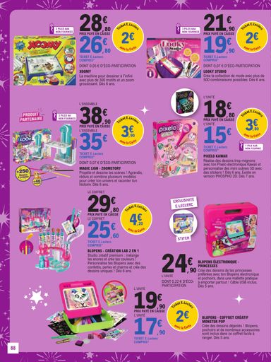 Catalogue E.Leclerc - E.Leclerc - Jouets valable dès le 13/10 au 05/12 - page 88