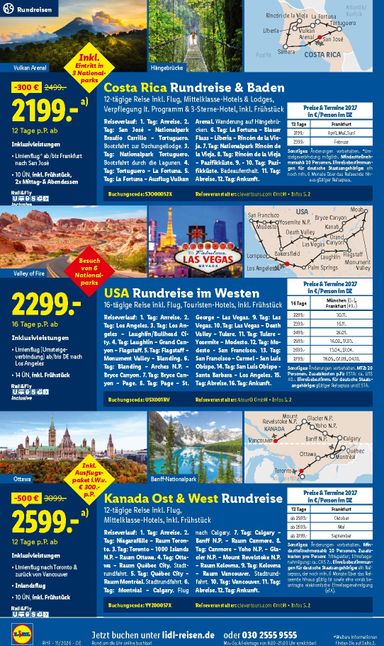 Prospekt Lidl - Lidl - Reise-Highlights gültig ab 28.10. bis 30.11. - seite 24