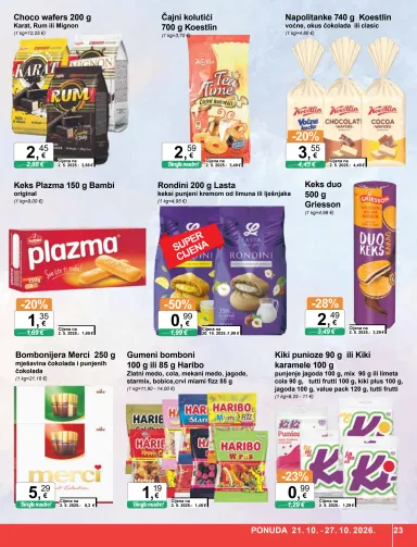 Katalog KTC - KTC vrijedi od 21.10. do 27.10. - stranica 23