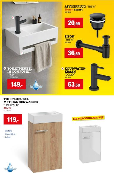 Folder Hubo - Hubo - Sanitairspecial van 01/02 tot 31/12 - side 37