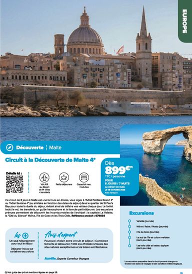 Catalogue Carrefour Market - Carrefour Market - Voyages valable dès le 22/01 au 31/12 - page 15